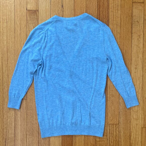 Old Navy V Neck Light Blue Cardigan - Picture 7 of 7